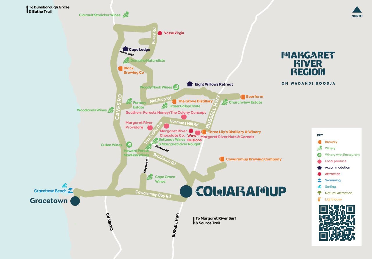Map Graphic Cowaramup